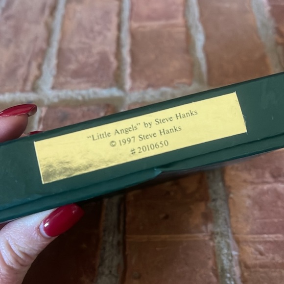 The Hadley Collection 1997 "Little Angels" by Steve Hanks Porcelain Ornament - Picture 5 of 5